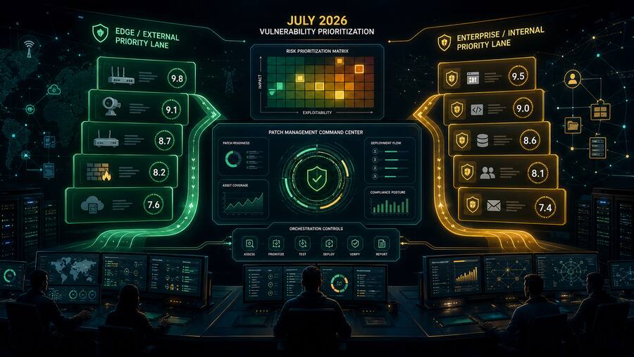 July CVE Data Shows Why Patch Priority Needs Threat Context